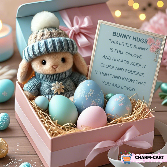Vordela- Handgemaakt🐇Mini Konijntje Knuffel Schattig