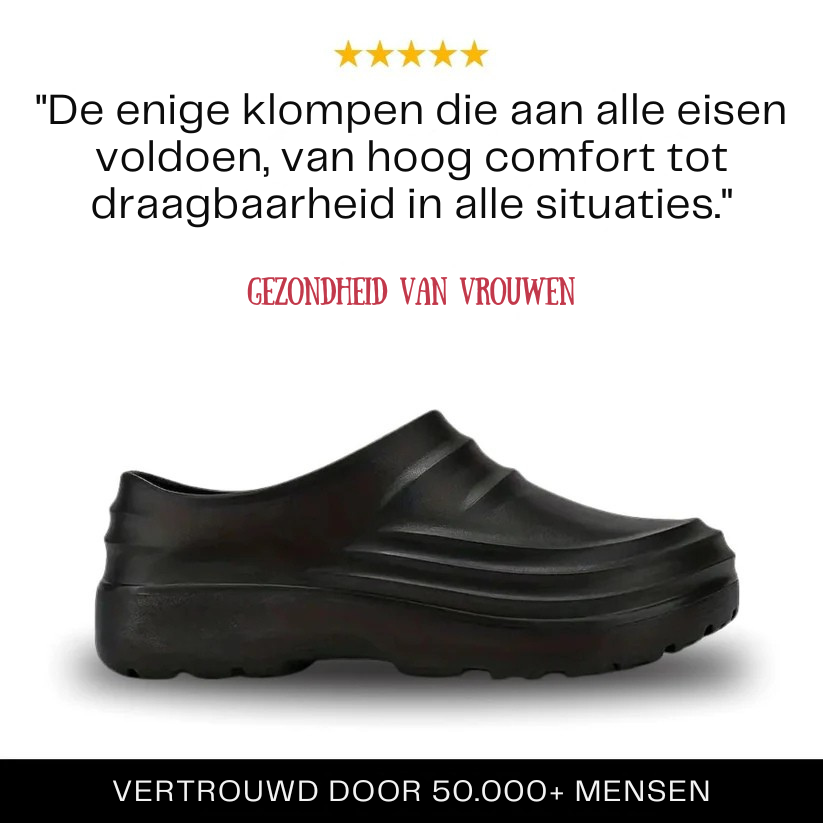 Vordela - Classic - Gezonde en slipvaste comfortklompen