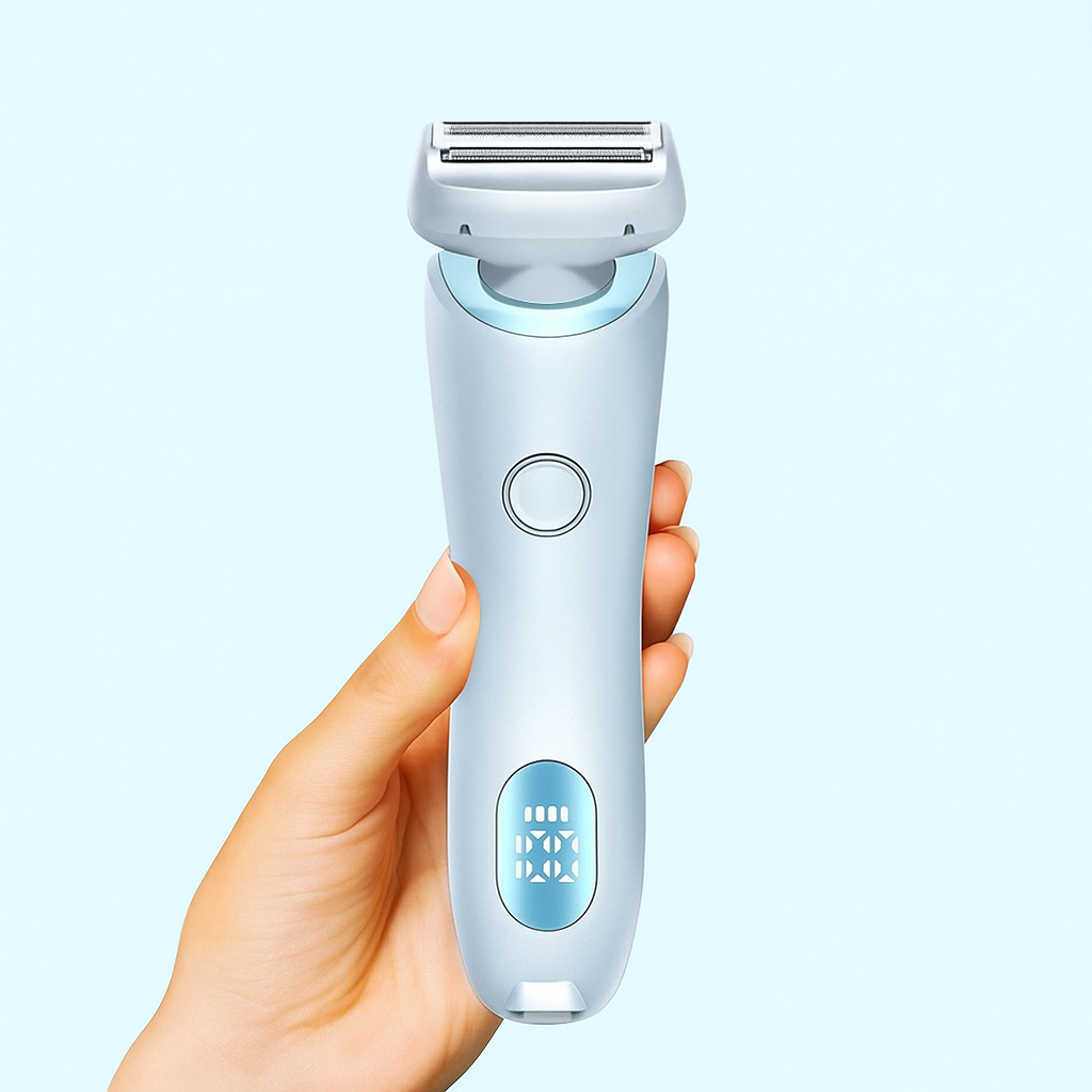 SilkLady Pro™ | Voor een Gladde Huid Zonder Irritatie – Draadloos & Waterdicht Scheerapparaat