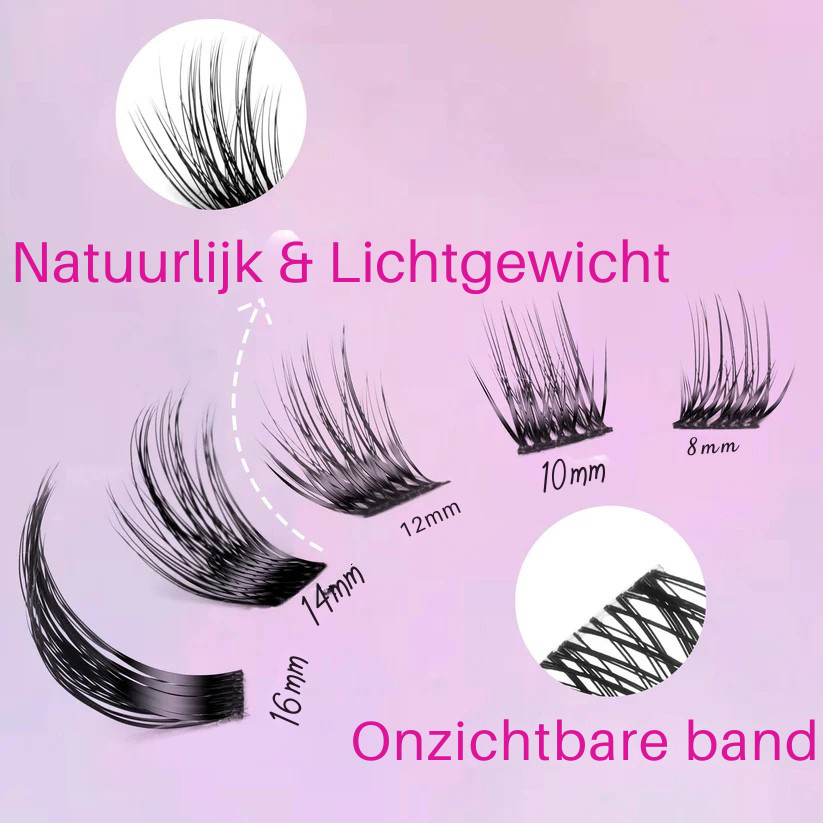 Vordela - Cluster Lashes - Wimperset