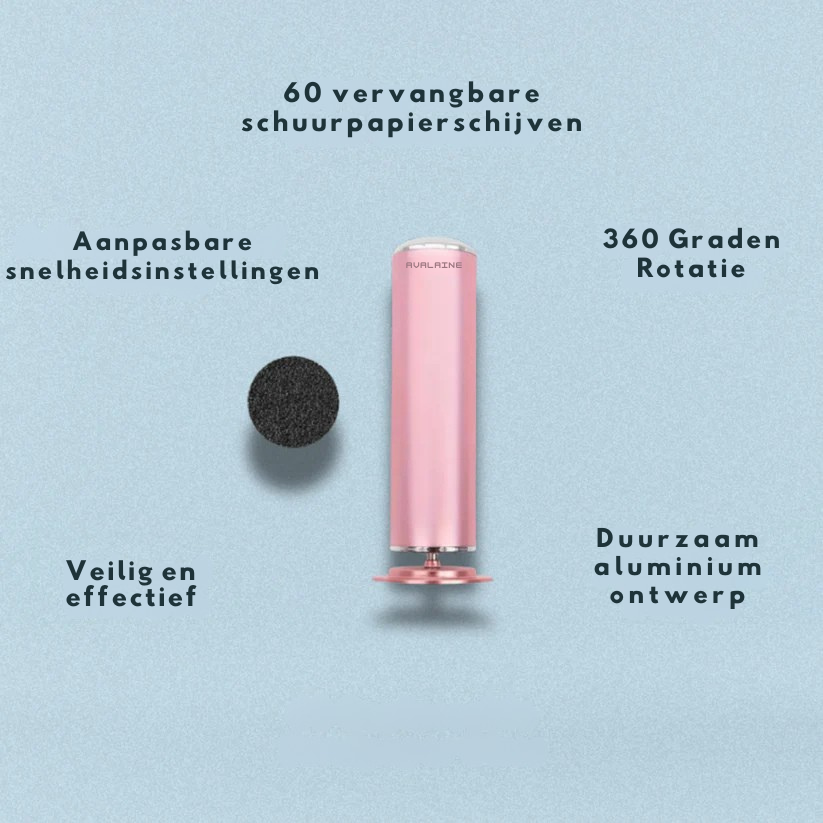 Vordela™ Elektrische eeltverwijderaar voor voeten