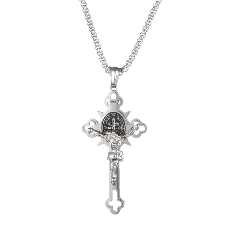 Vordela Sternestd ketting Punk Kruis