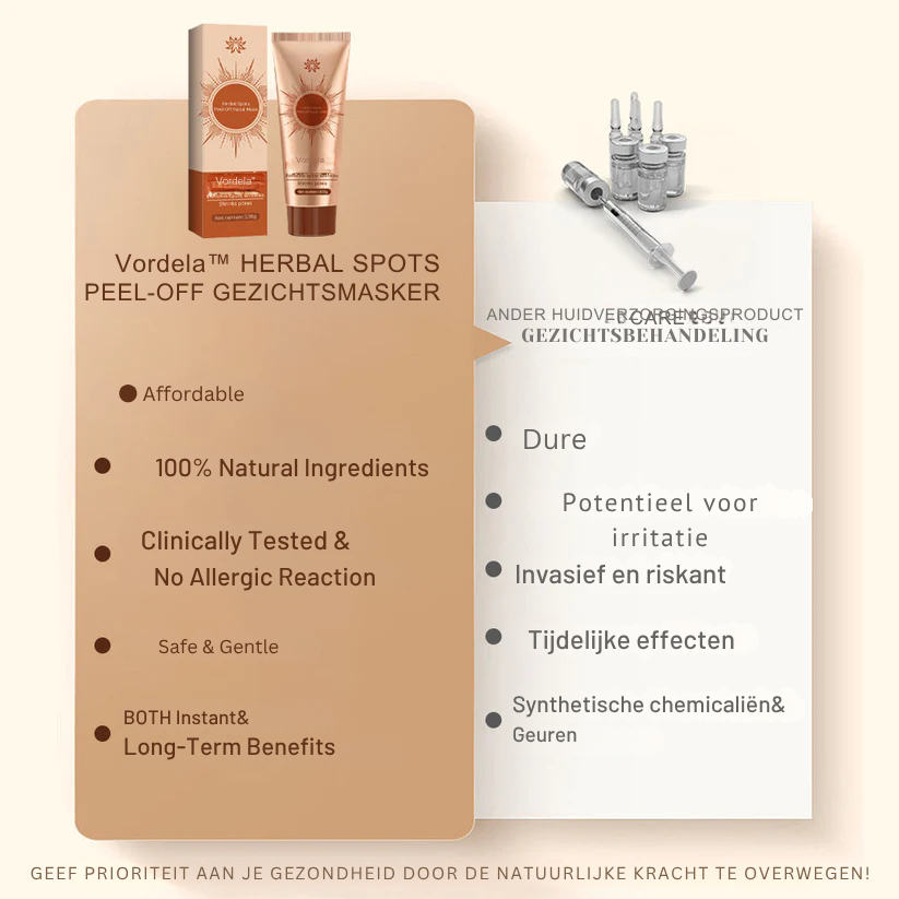 Vordela™ Kruidenvlekken Peel-Off Gezichtsmasker