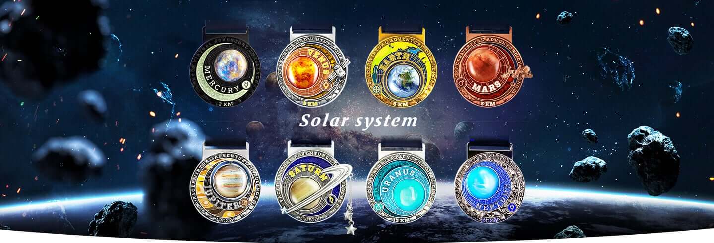 Planeten Medailles van Vordela