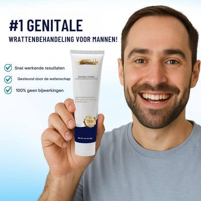 Vordela® Genitale Wratten Verwijder Crème 👨Ontworpen voor Mannen