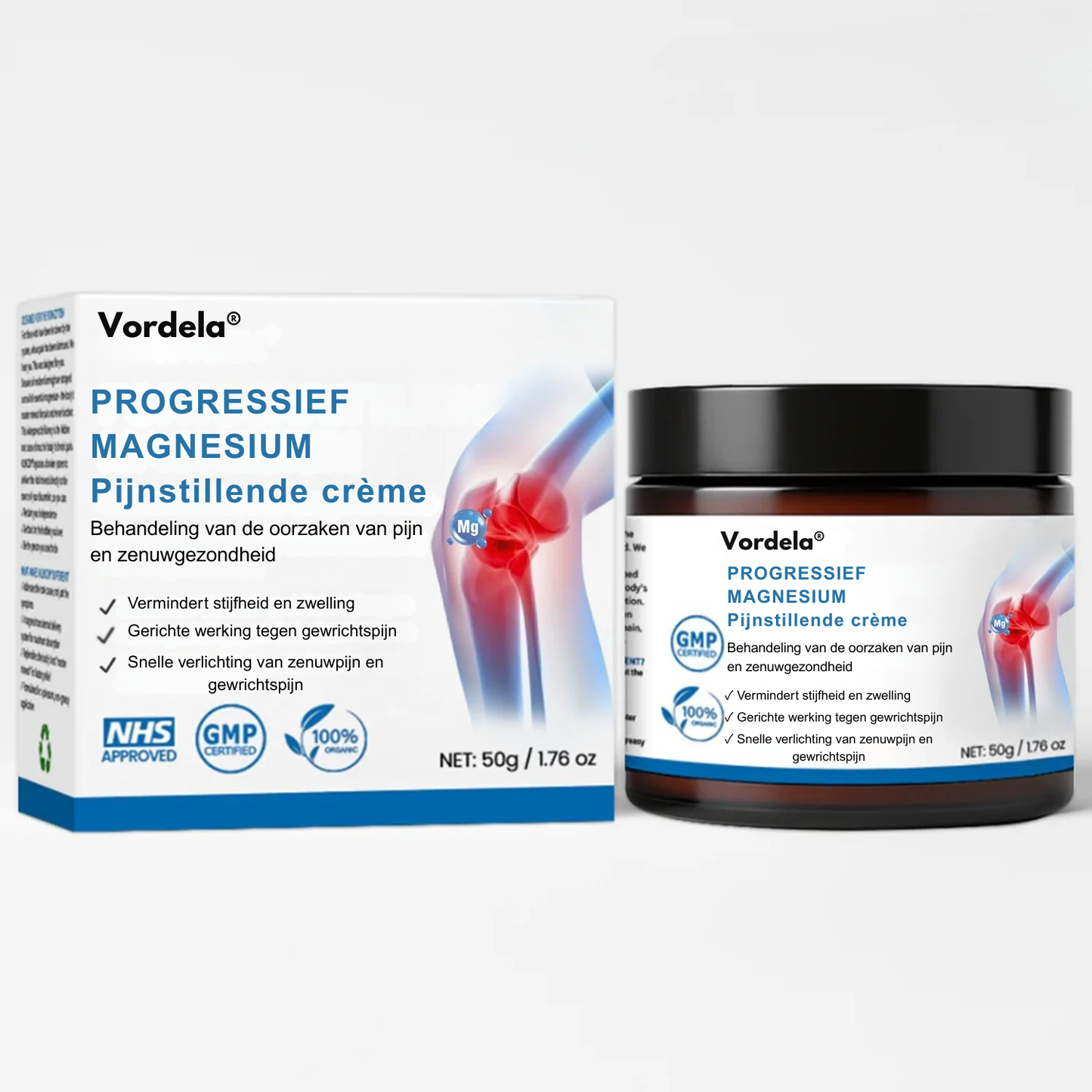 Vordela® Geavanceerde magnesium pijnstillende crème