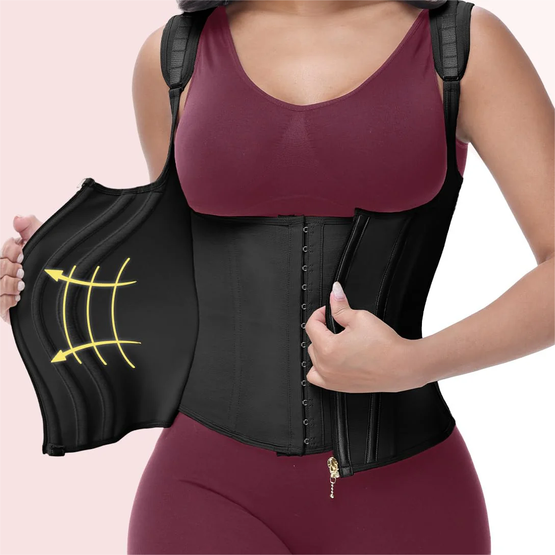 Vordela™ Faja Shapewear met dubbele tailleband - Abdominale controle en taillevorming