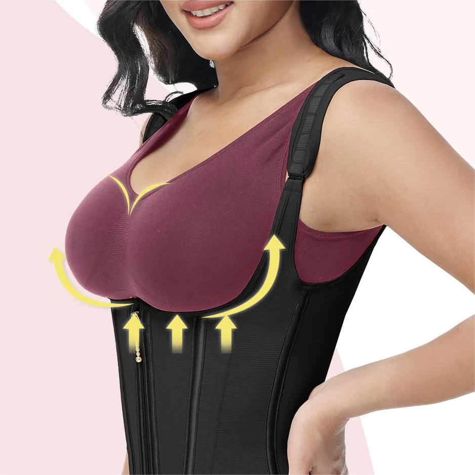 Vordela™ Faja Shapewear met dubbele tailleband - Abdominale controle en taillevorming