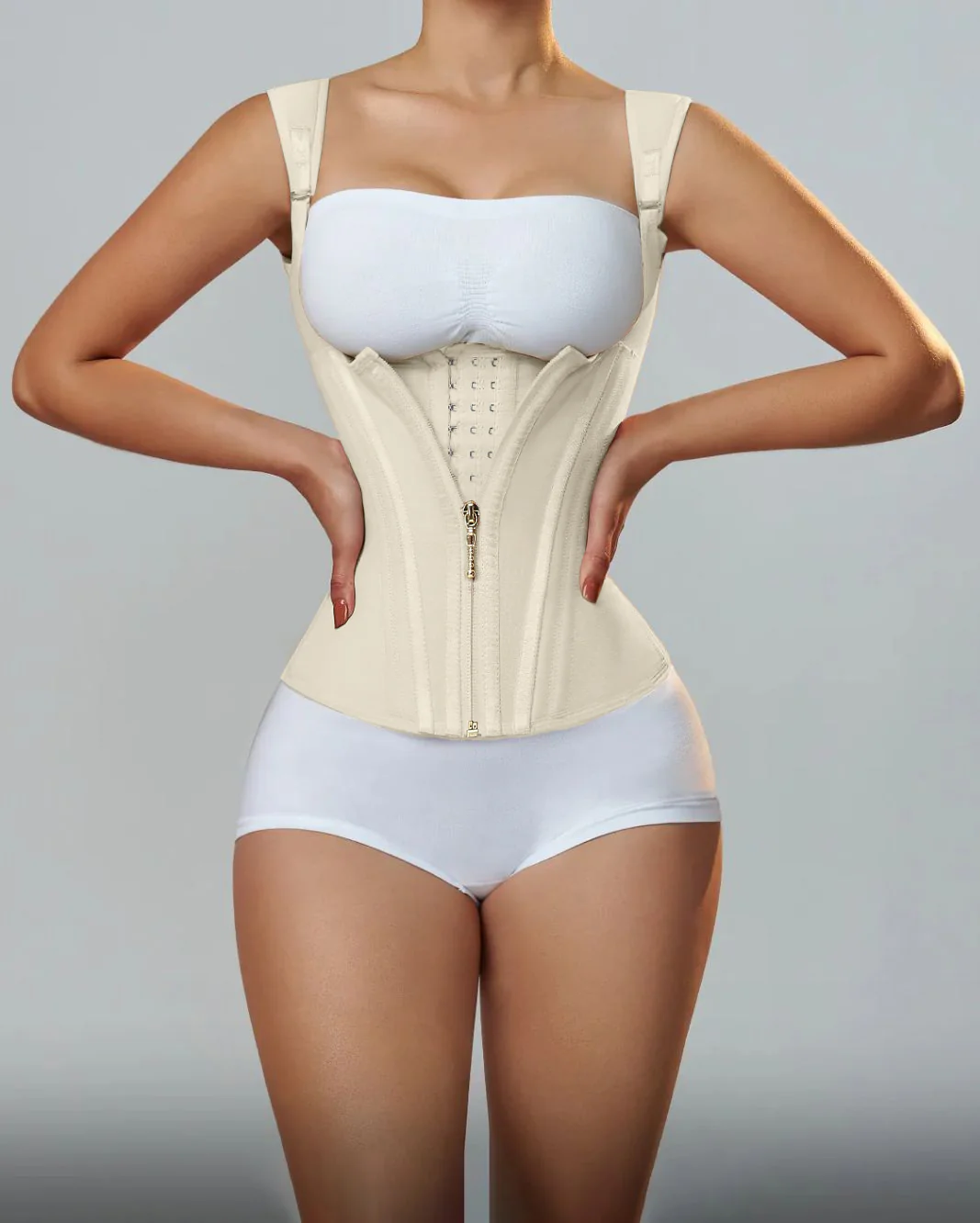 Vordela™ Faja Shapewear met dubbele tailleband - Abdominale controle en taillevorming
