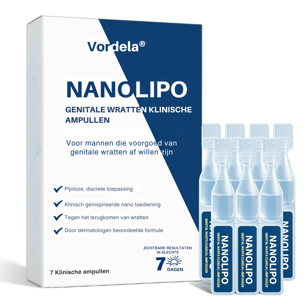 Vordela® NANOLIPO Genitale Wratten Klinische Ampullen