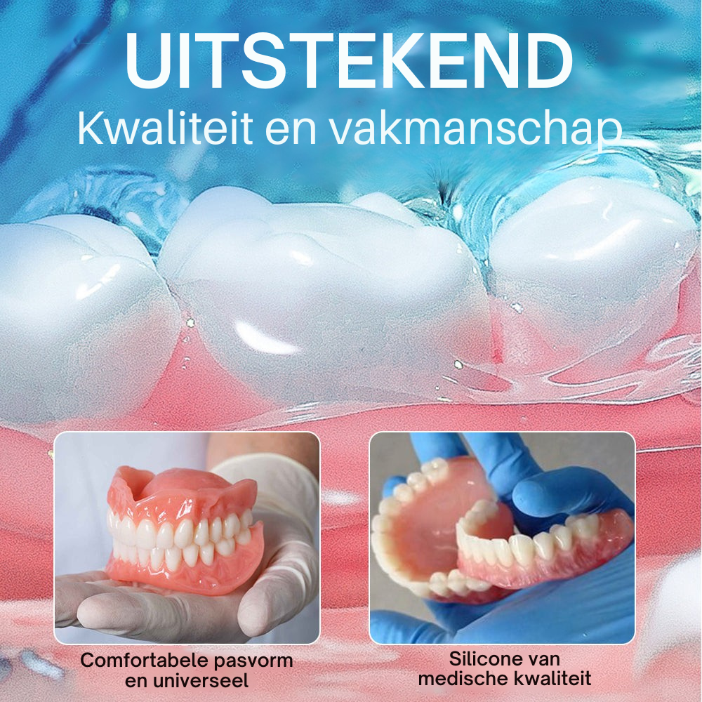 Vordela® Volledige prothese met zuigeffectiviteit