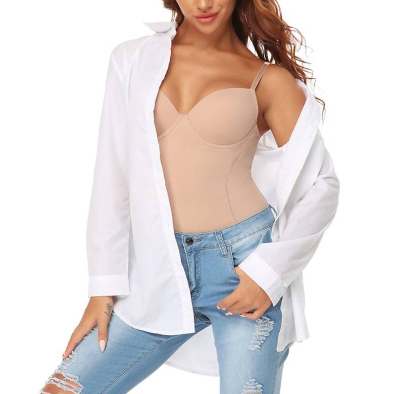 Vordela¨Shapewear Bodysuit met Ingebouwde BH – Tummy Control