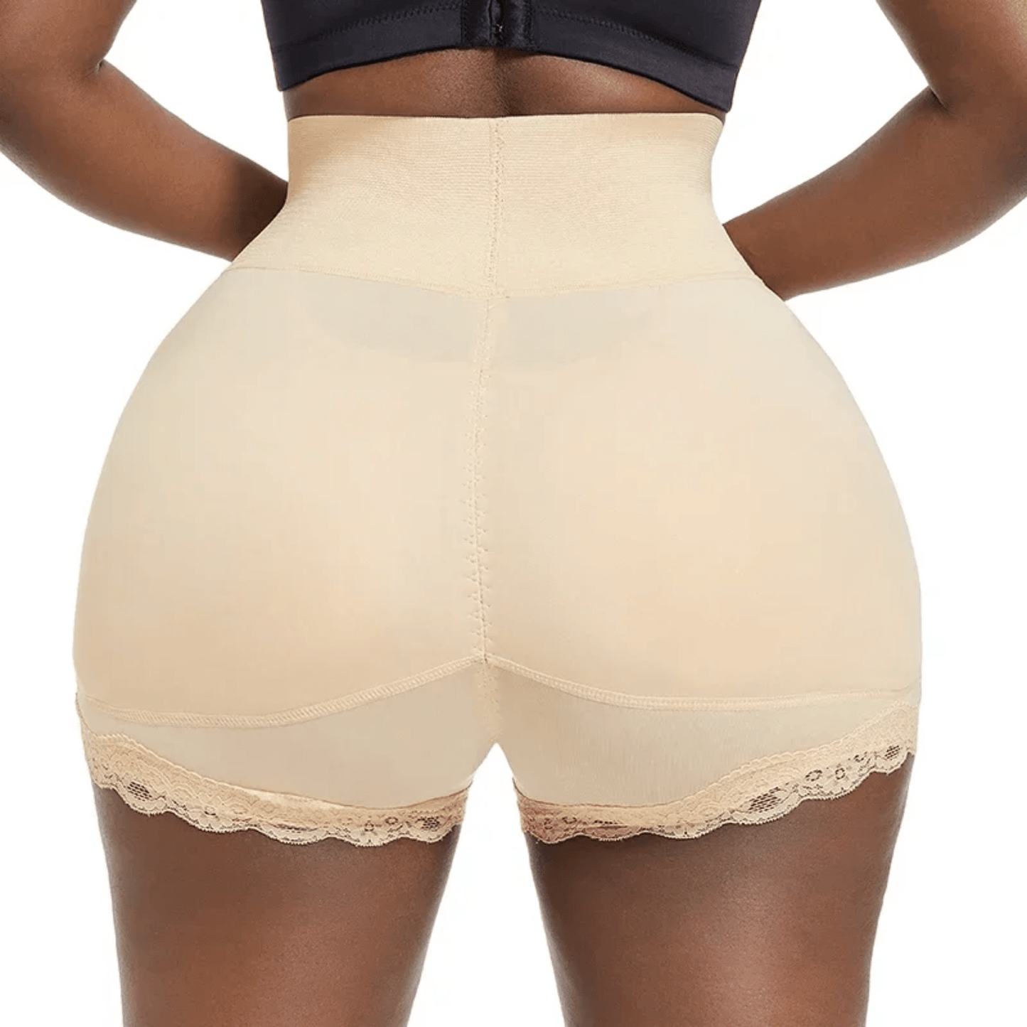 Vordela¨High Waist Shapewear Shorts – Push-Up Pads
