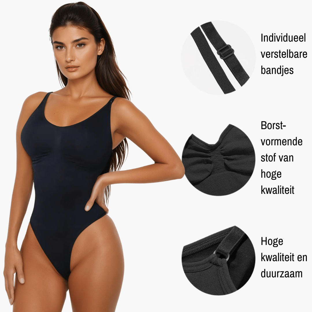 Vordela¨1+1 Gratis Snatching Shapewear Bodysuit String – Naadloos & Comfortabel