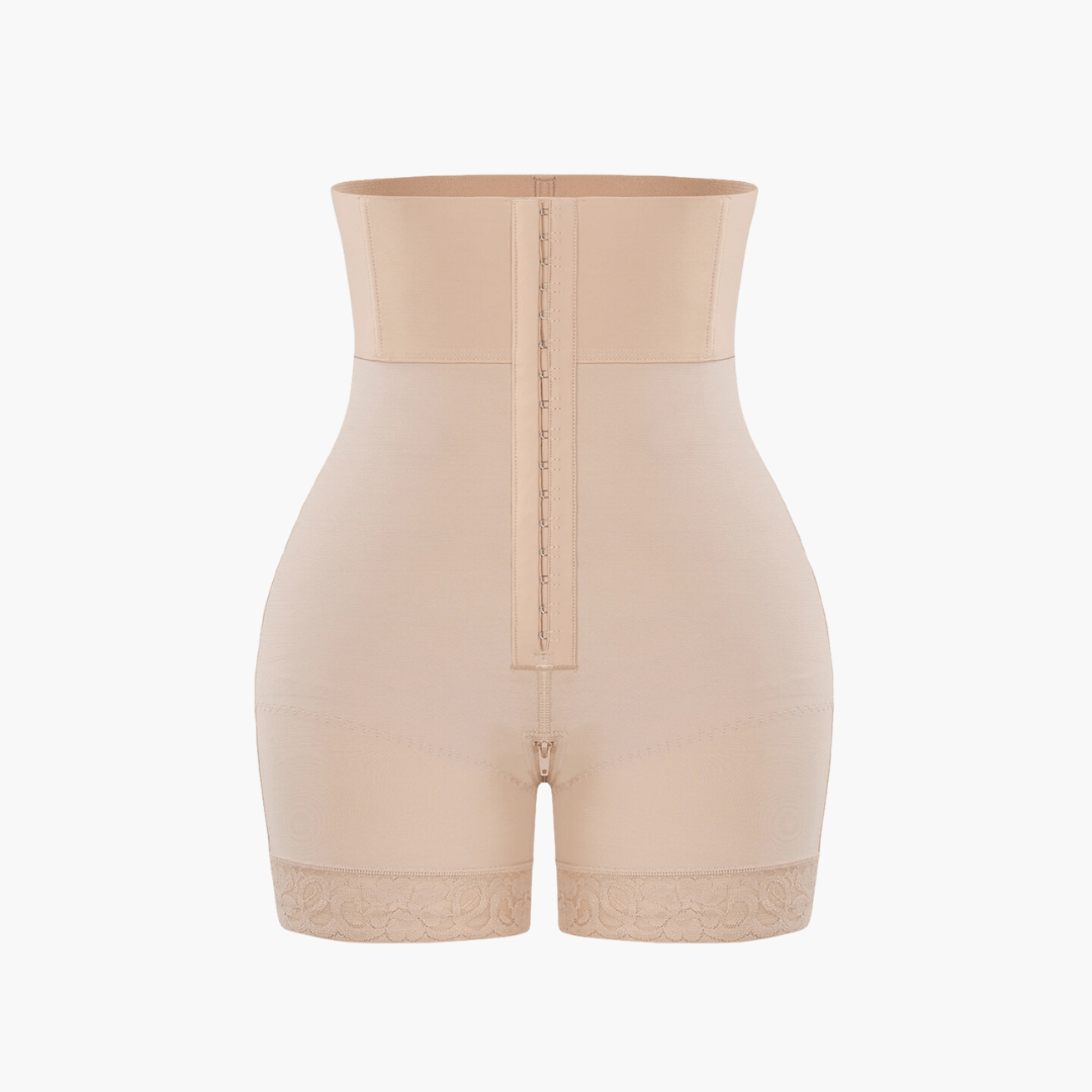 Vordela¨Hoog Getailleerde Bodyshaper Short – Verstelbare Compressie
