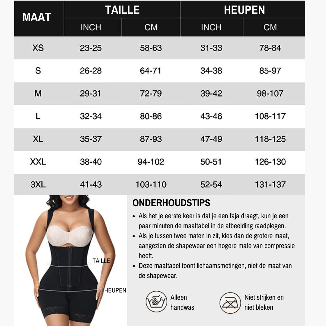 Vordela Postpartum Shapewear – Faja met Buikcontrole & Borstlift
