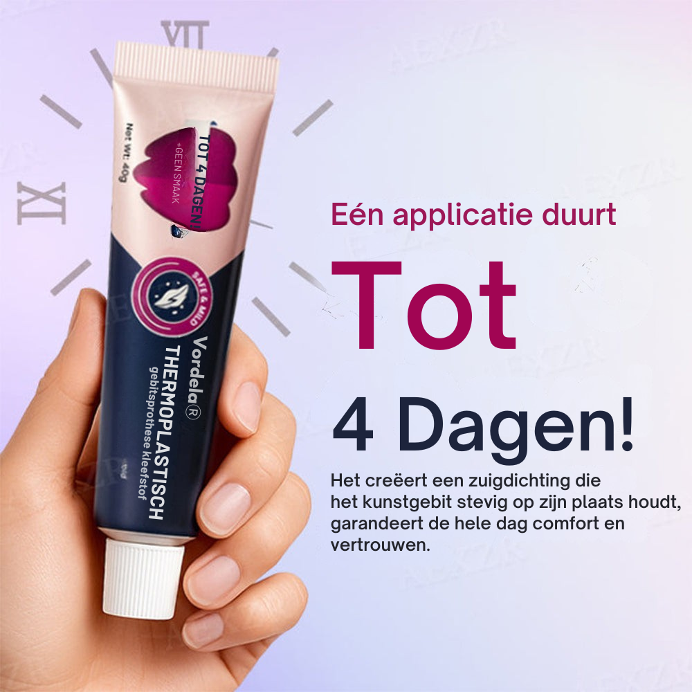 Vordela® Thermoplastische kleefstof voor kunstgebitten