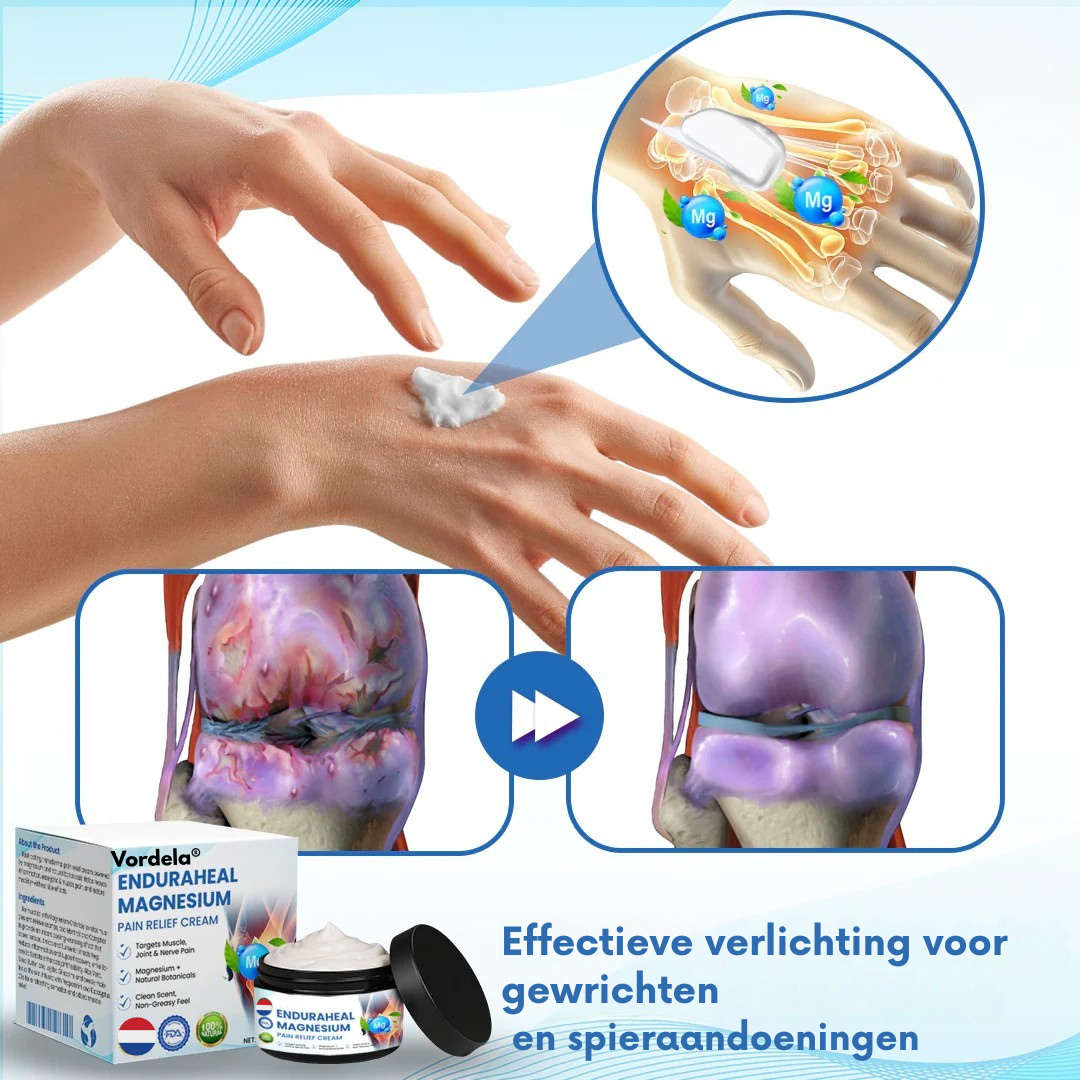 Vordela® EnduraHeal Magnesium Pain Relief Cream