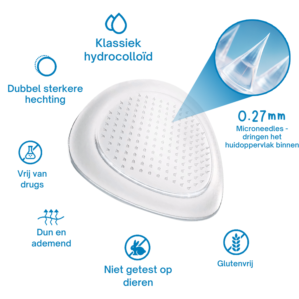 Vordela® Hyaluron Gewrichtsontlasting Microneedle Patches