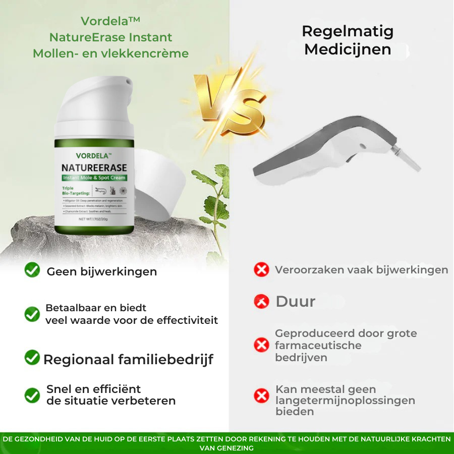 Officiële winkel: Vordela™ NatureErase Instant Mole & Spot Crème