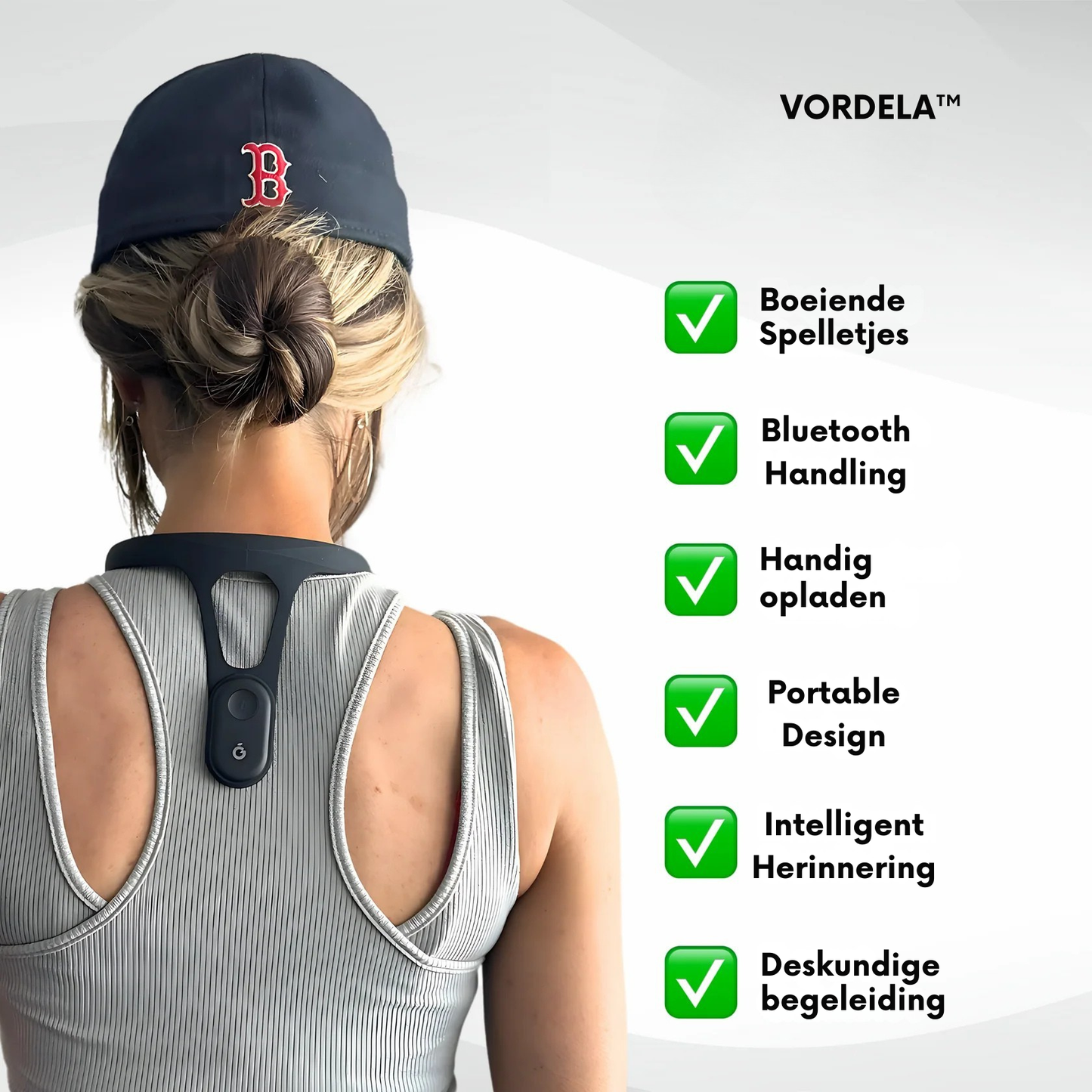 Vordela™ - Directe verbetering van houding en verlichting van rugpijn