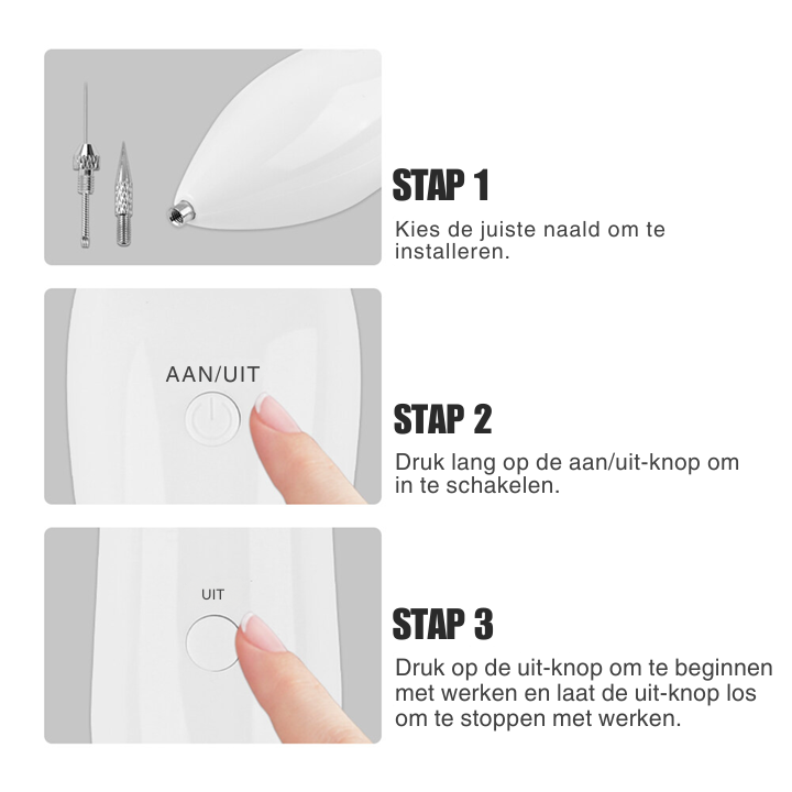 Vordela® Geavanceerde Plasma Laser Spot Schoonmaakpen