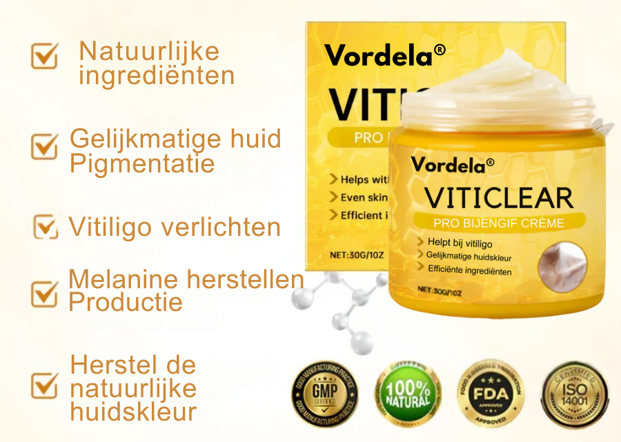 Vordela® VitiClear Pro Bijengif crème