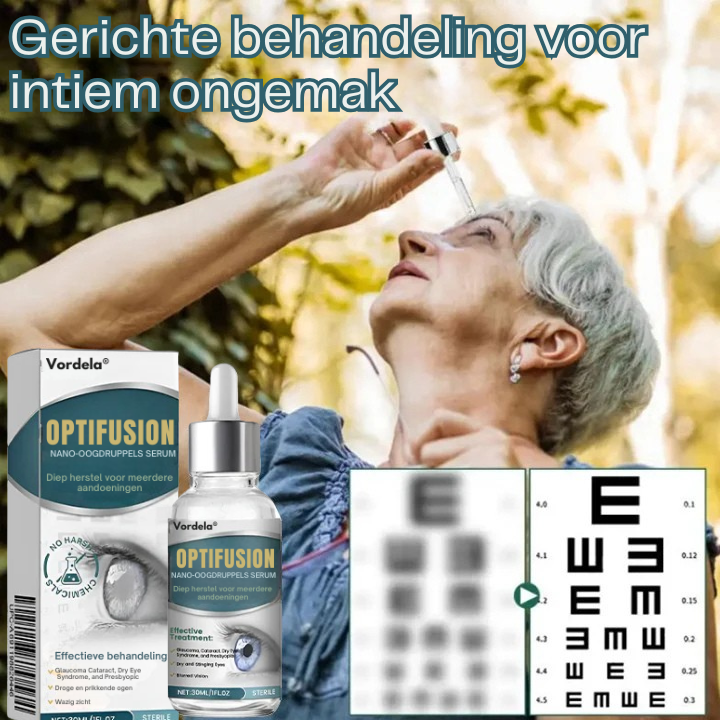 Vordela® OptiFusion Nano Oogdruppels Serum