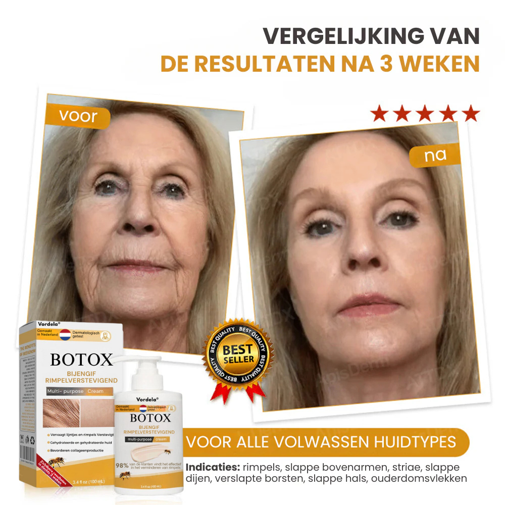 Vordela™ | Botox Rimpelverstevigende Crème