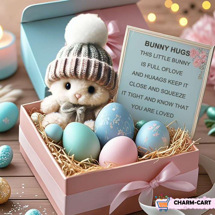 Vordela- Handgemaakt🐇Mini Konijntje Knuffel Schattig