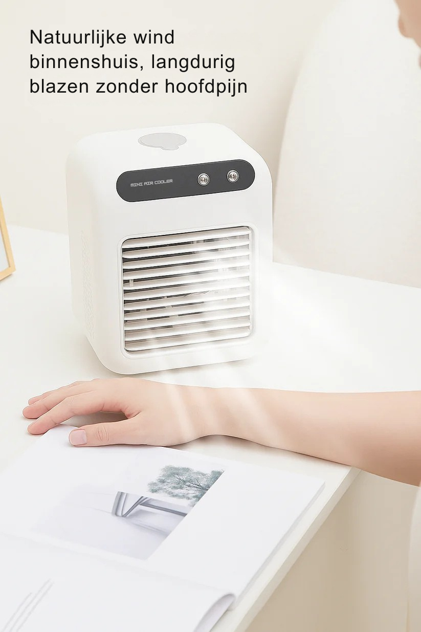 3-in-1 draagbare airconditioner - Koele lucht onderweg, draadloos