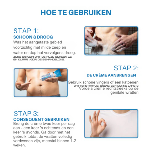 Vordela® HPV Genitale Wratten Verlichtingscrème