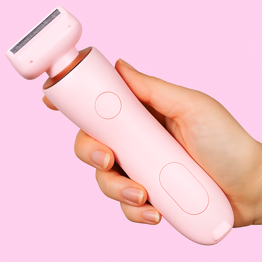 SilkLady Pro™ | Voor een Gladde Huid Zonder Irritatie – Draadloos & Waterdicht Scheerapparaat