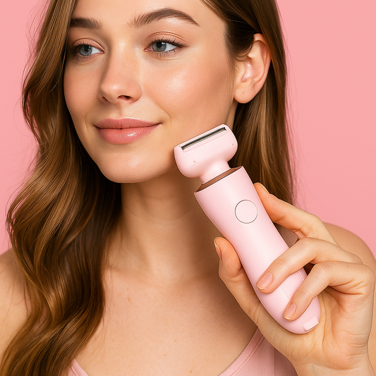 SilkLady Pro™ | Voor een Gladde Huid Zonder Irritatie – Draadloos & Waterdicht Scheerapparaat