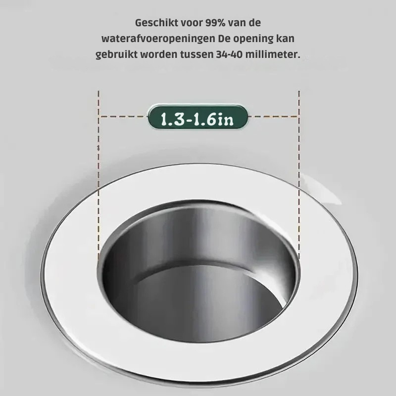Filter - Houd je gootsteen schoon zonder loodgieter!