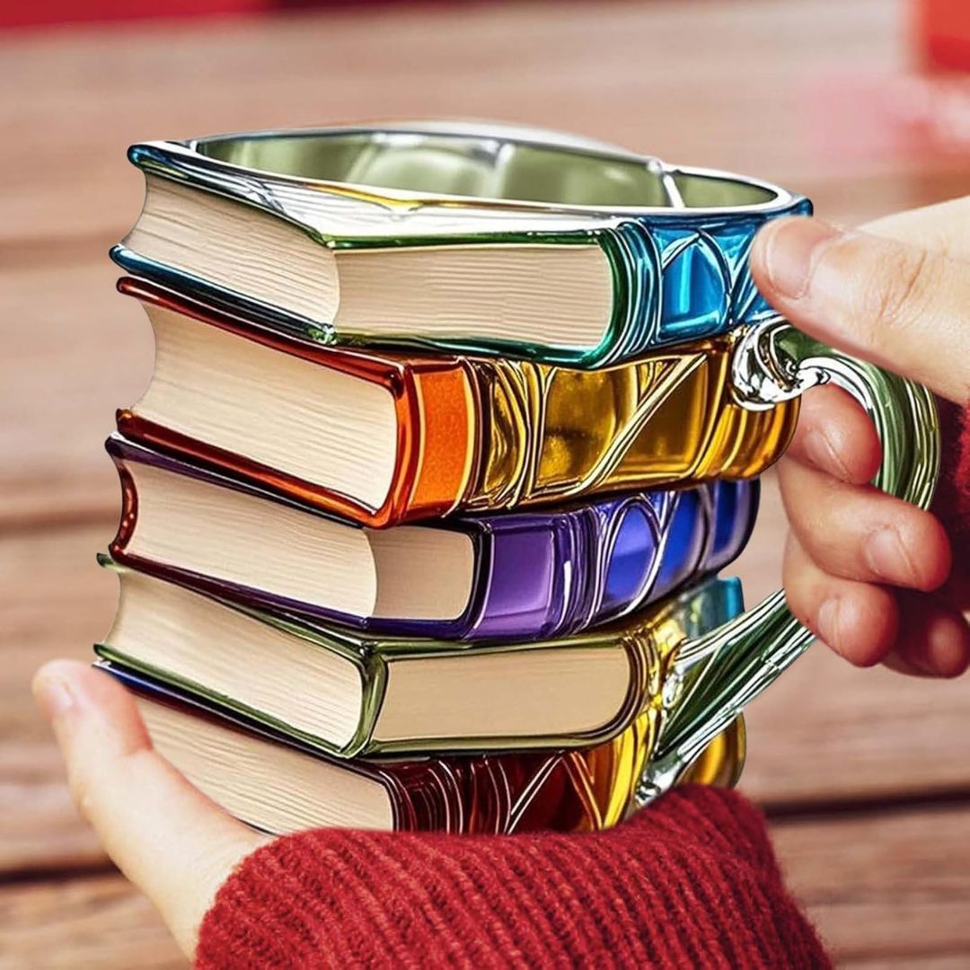 Bonheur de Lecture 3D handgemaakte mok - Origineel