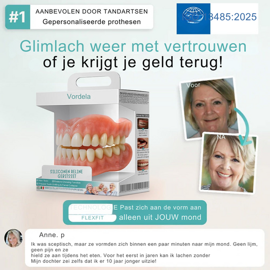 Vordela¨ Volledige  kunstgebit  set geavanceerde op maat gemaakte 🦷