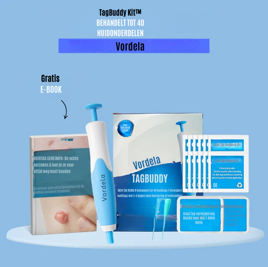Vordela - TagBuddy Kit - Geen huidmarkeringen meer
