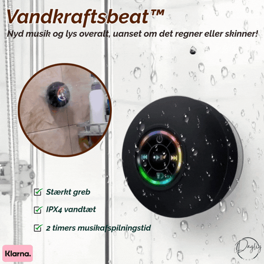Vordela Hydrobeat™ | Geniet van muziek en licht waar je ook bent, regen of zonneschijn!