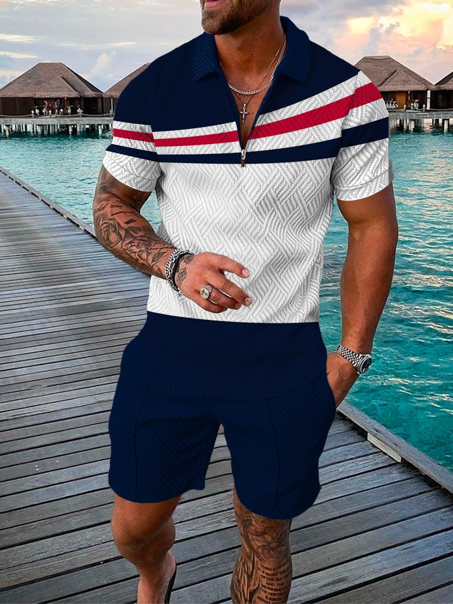 Nicholas Poloshirt en Korte Broek Samengesteld