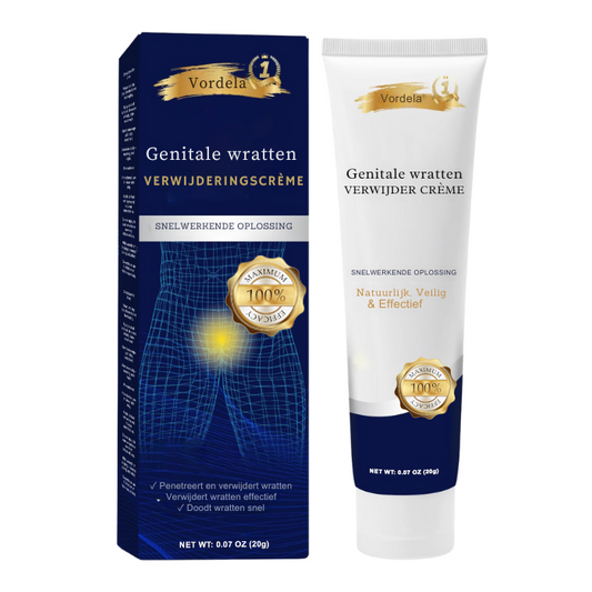 Vordela® Genitale Wratten Verwijder Crème 👨Ontworpen voor Mannen