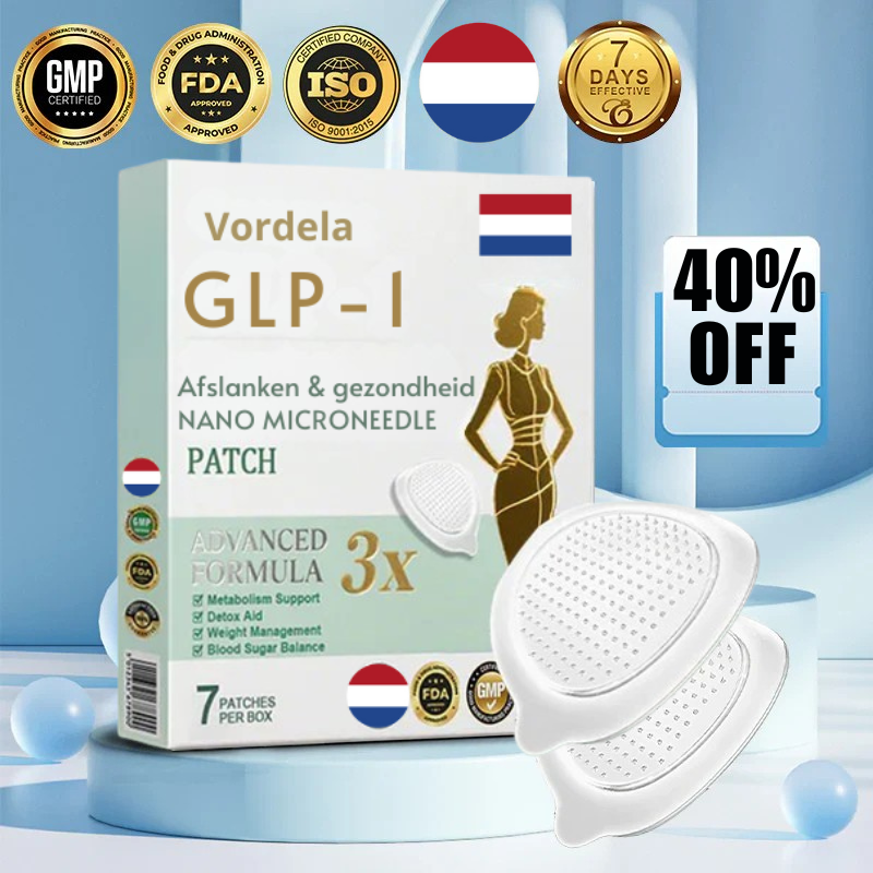 𝑂𝑓𝑓𝑖𝑐𝑖𝑎𝑙 𝑆𝑡𝑜𝑟𝑒 | Vordela® Nano-Microneedle Wellness Patch | Remt trek + Duurzame afgifte | In Nederland gemaakt