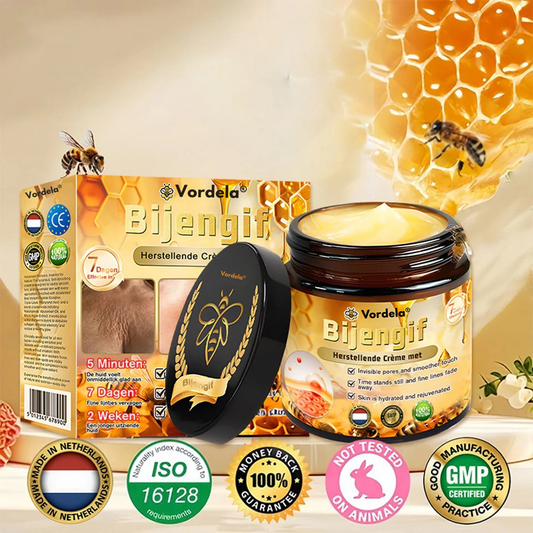 Gemaakt✨ en verzonden vanuit Nederland|✅ Officiële winkel Vordela® Herstellende Crème met  Bijengif 🔥