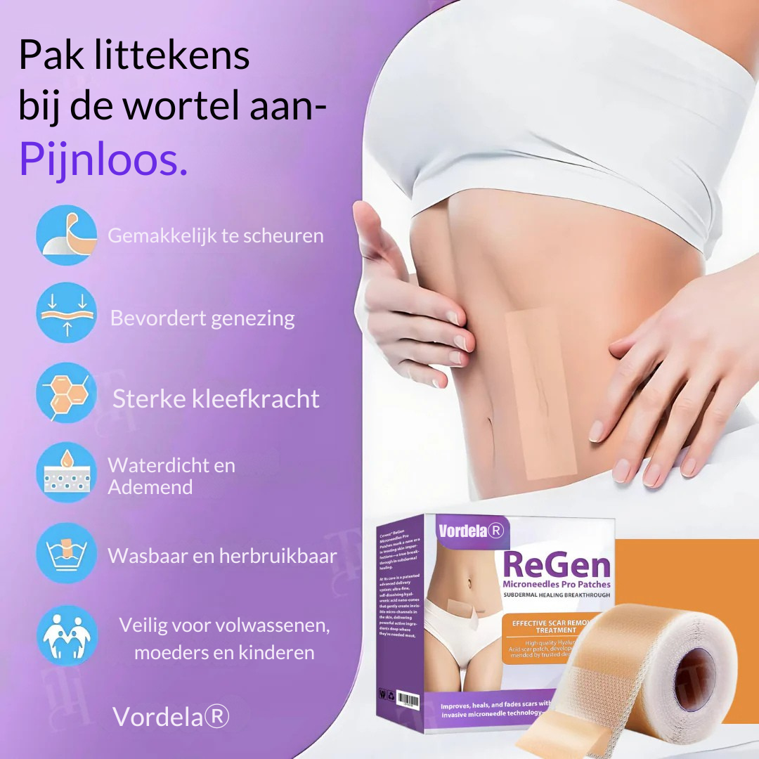 Vordela® ReGen Microneedles Pro Patches