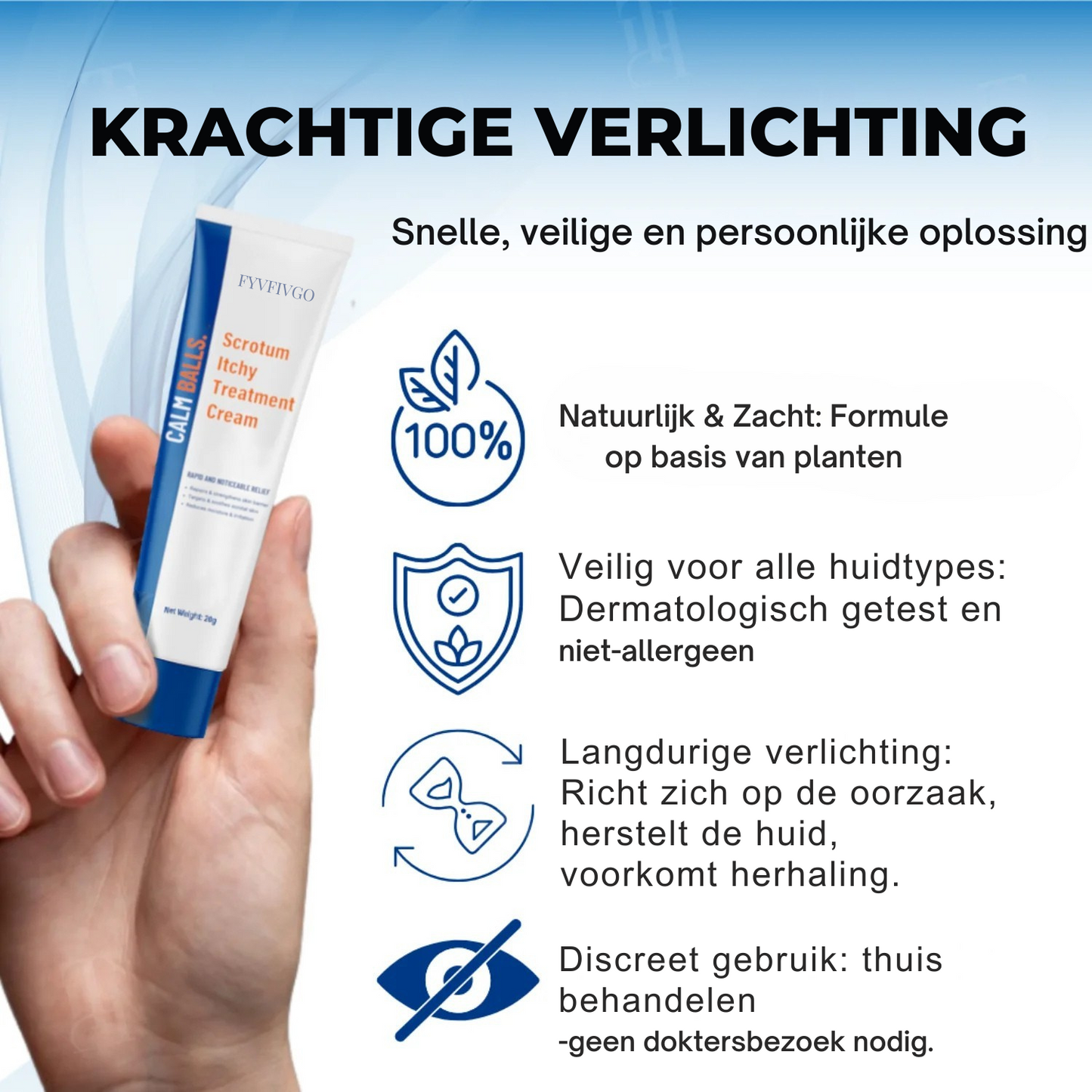 Vordela® Scrotum Itchy Treatment Cream