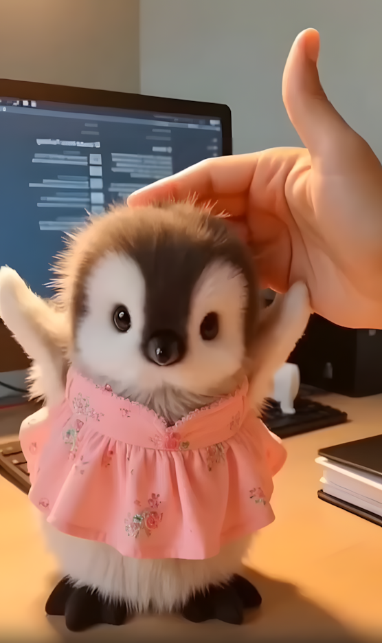 🐧🐧Super realistic plush robot pinguïn🐧🐧