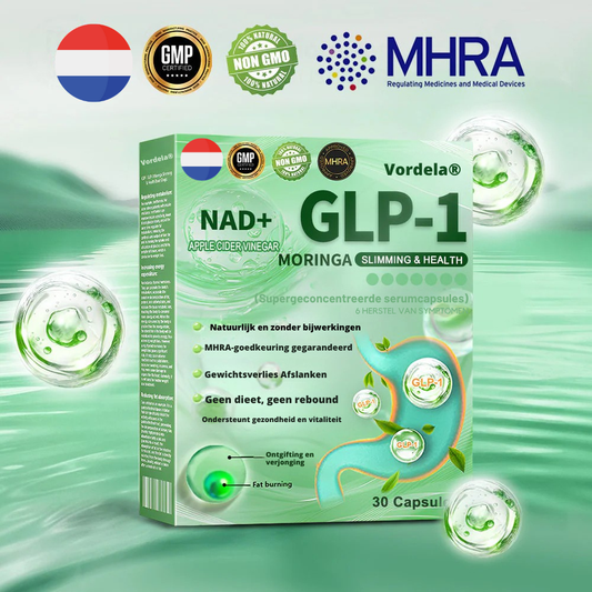 Vordela® GLP-1 & NAD⁺ Ultra-Geconcentreerde Essentie Vloeibare Parels