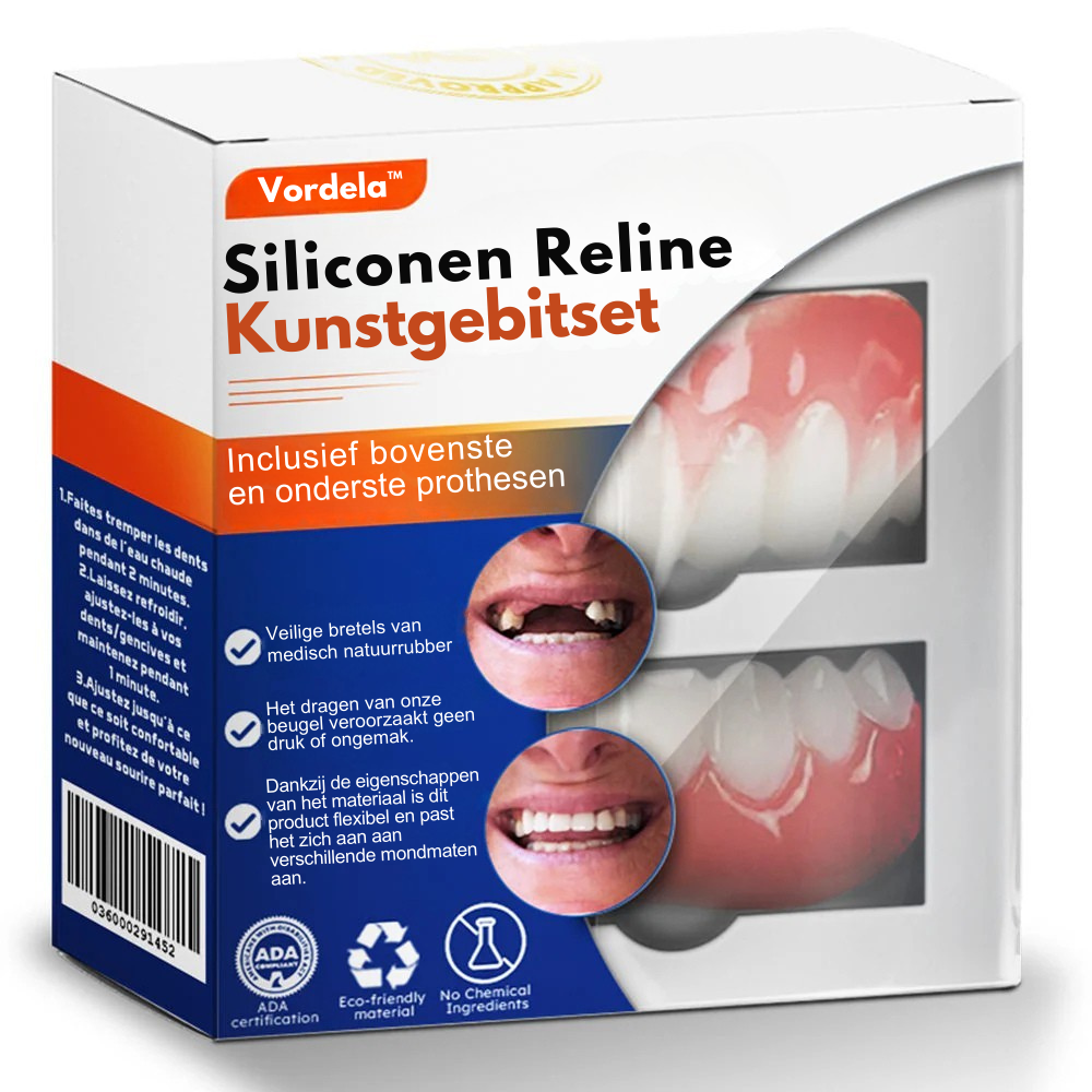 Vordela™ Silicone Kit voor Herstel van Prothesen (CE-gemarkeerd)