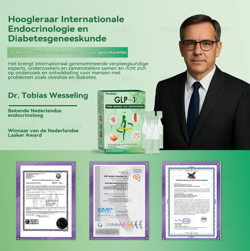 [Zie resultaten in 10 dagen]🏆Vordela® GLP-1 Orale Oplossing Voor Gewichtsverlies– al na 10 dagen zichtbaar resultaat