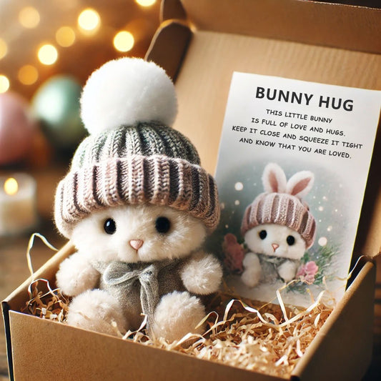 Vordela- Handgemaakt🐇Mini Konijntje Knuffel Schattig